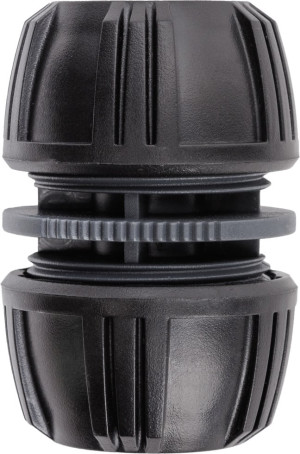 Primaster Schlauchverbinder für Gartenschlauch schwarz Ø 19 mm