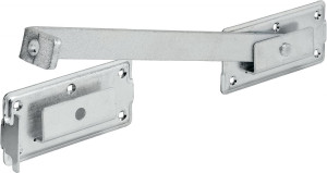 Vormann Doppeltorüberwürfe verzinkt 340/180 x 30/70 mm