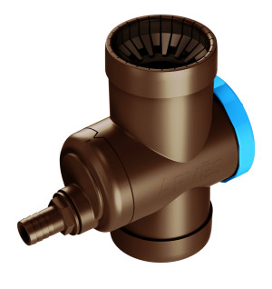 Prosperplast since 1993 Arves Wassersammler mit Netzfilter dunkelbraun