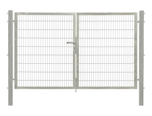Floraworld Gartentor doppelflügelig Premium 300 x 180 cm feuerverzinkt