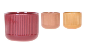 Hamiplant Pflanztopf Flare Keramik Ø 6 x 6 cm farblich sortiert