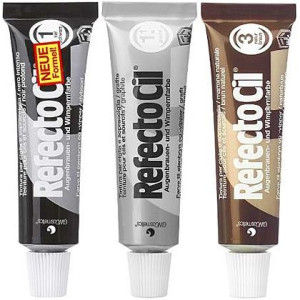 Refectocil henna do brwi i rzęs w żelu 15ml długotrwały efekt podkreślający oprawę oczu 1 Czerń