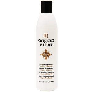 RR Line Argan Star regenerujący szampon, włosy zniszczone i łamliwe 350ml