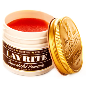 Layrite Superhold Pomade – bardzo mocna pomada do stylizacji włosów 42 g