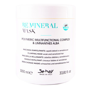 Be Hair Be Mineral Plumping Mask - nawilżająca maska do włosów osłabionych, 1000ml