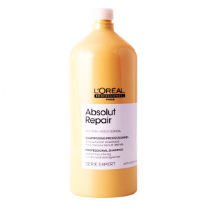 Loreal Absolut Repair Gold - szampon do włosów zniszczonych, 1500ml