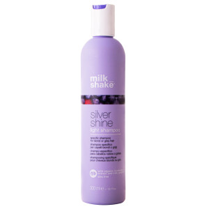 Milk Shake Silver Shine Light Shampoo - szampon do włosów blond lub siwych, 300ml