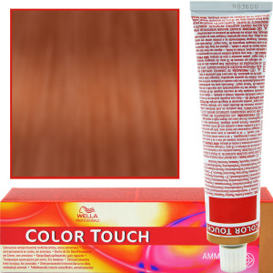 Wella Color Touch - profesjonalna farba do włosów bez amoniaku, 60 ml 8/41 jasny blond czerwono popielaty