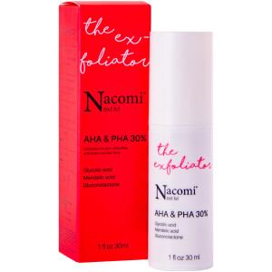 Nacomi Next Level AHA & PHA 30% - peeling kwasowy AHA i PHA, 30ml