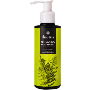 Duetus oczyszczający żel myjący do twarzy 145 ml