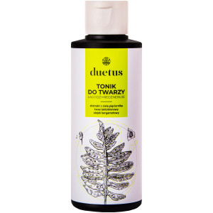 Duetus łagodny ziołowy tonik regulujący do twarzy, 150 ml