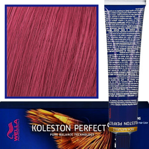 Wella Koleston Perfect Me - profesjonalna farba do koloryzacji włosów, 60ml 0/65 Fioletowo Mahoniowy