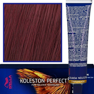 Wella Koleston Perfect Me - profesjonalna farba do koloryzacji włosów, 60ml 55/55 Intensywny Mahoniowy Intensywny Jasny Brąz