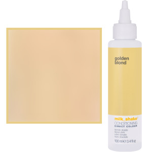 Milk Shake Direct Colour - toner do koloryzacji włosów 100ml, pełna paleta kolorów GOLDEN BLOND || Złoty Blond