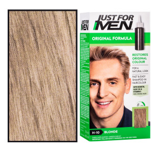 Just For Men - odsiwiacz do włosów dla mężczyzn, 66 ml H10 |  Piaskowy Blond