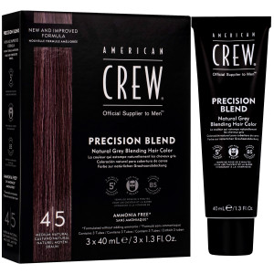 American Crew Precision Blend - odsiwiacz dla mężczyzn 3x40ml Medium Natural - średni naturalny