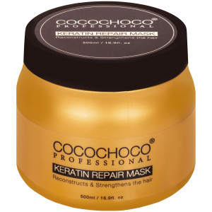 Cocochoco Keratin Repair - maska do włosów zniszczonych, 500ml