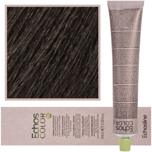 Echosline Echos Color Colouring Cream - wegańska farba do włosów, 100ml ICE 6,0 | Zimny Naturalny Ciemny Blond