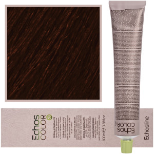 Echosline Echos Color Colouring Cream - wegańska farba do włosów, 100ml 6,4 | Miedziany Ciemny Blond