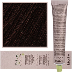 Echosline Echos Color Colouring Cream - wegańska farba do włosów, 100ml 6,72 | Ciepły Brązowy Ciemny Blond