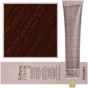 Echosline Echos Color Colouring Cream - wegańska farba do włosów, 100ml 7,4 | Miedziany Średni Blond