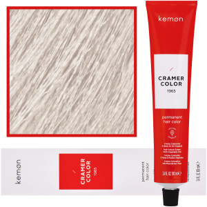 Kemon Cramer Color - kremowa farba do włosów z olejem kokosowym, 100ml 1008 | Perłowy Ultra-Rozjaśniacz