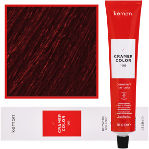 Kemon Cramer Color - kremowa farba do włosów z olejem kokosowym, 100ml 6,55 | Ciemny Głęboki Czerwony Blond