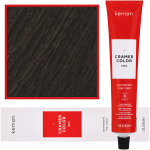 Kemon Cramer Color - kremowa farba do włosów z olejem kokosowym, 100ml 7,1 | Popielaty Blond