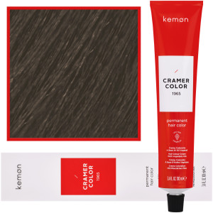 Kemon Cramer Color - kremowa farba do włosów z olejem kokosowym, 100ml 8,1 | Jasny Popielaty Blond