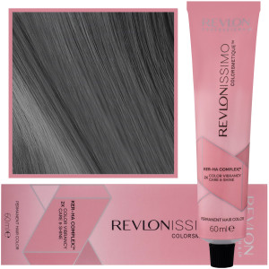 Revlon Revlonissimo Colorsmetique - kremowa farba do włosów, 60ml ,102 | Przydymiony Srebrny