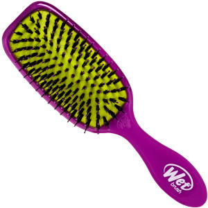 Wet Brush Shine Enhancer - wygładzająca szczotka z włosiem dzika Purple | Fioletowy