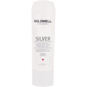 Goldwell Dualsenses Silver Conditioner - odżywka neutralizująca do włosów siwych i blond, 200ml