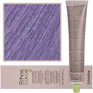 Echosline Echos Color Colouring Cream - wegańska farba do włosów, 100ml WISTERIA | Bardzo Jasna Glicynia