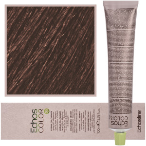 Echosline Echos Color Colouring Cream - wegańska farba do włosów, 100ml 6,74 | Ciemny Blond Miedziany Brąz