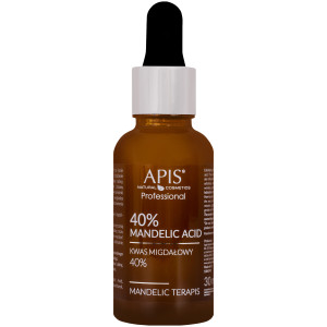 Apis Mandelic TerApis kwas migdałowy 40% – działa antybakteryjnie i złuszczająco, 30ml