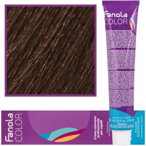 Fanola Crema Color farba - profesjonalny krem koloryzujący, 100 ml 7.00 | Intensywny Blond