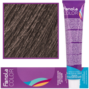 Fanola Crema Color farba - profesjonalny krem koloryzujący, 100 ml 8.11 | Jasny Blond Intensywnie Popielaty