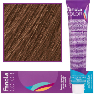Fanola Crema Color farba - profesjonalny krem koloryzujący, 100 ml 8.13 | Jasny Beżowy Blond