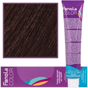 Fanola Crema Color farba - profesjonalny krem koloryzujący, 100 ml 6.29 | Ciemna Czekolada