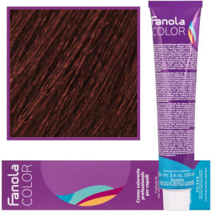 Fanola Crema Color farba - profesjonalny krem koloryzujący, 100 ml 7.4 | Średni Blond Miedziany