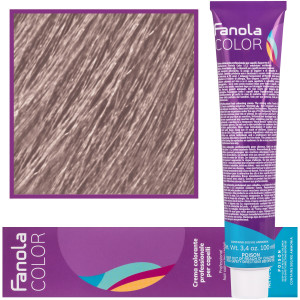 Fanola Crema Color farba - profesjonalny krem koloryzujący, 100 ml 12.1 | Super Platynowy Blond Popiel Extra