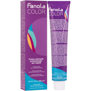 Fanola Crema Color farba - profesjonalny krem koloryzujący, 100 ml 5.4 | Jasny Miedziany Brąz