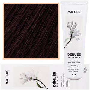 Montibello Denuee - naturalna wegańska farba do włosów bez amoniaku, 60ml 3,60 | Czysta Czekolada