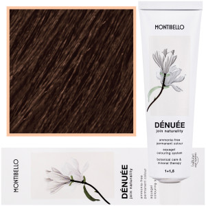 Montibello Denuee - naturalna wegańska farba do włosów bez amoniaku, 60ml 6,60 | Mleczna Czekolada