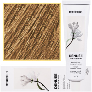 Montibello Denuee - naturalna wegańska farba do włosów bez amoniaku, 60ml 9,3 | Złoty Bardzo Jasny Blond