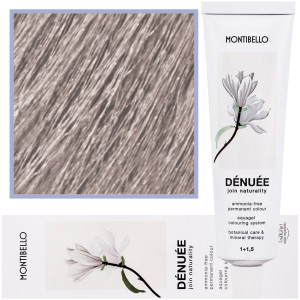 Montibello Denuee - naturalna wegańska farba do włosów bez amoniaku, 60ml 10,12 | Platynowy Popielaty Perłowy Blond