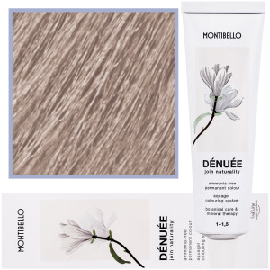 Montibello Denuee - naturalna wegańska farba do włosów bez amoniaku, 60ml 10,2 | Perłowy Platynowy Blond