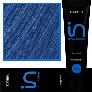 Montibello In Flashy Colours - żel koloryzujący w tęczowych odcieniach, 150ml BLUE | Niebieski