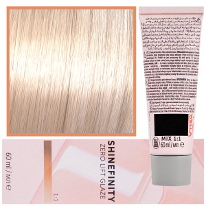 Wella Shinefinity Zero Lift Glaze - profesjonalna farba do włosów, 60ml 09/73 | Bardzo Jasny Brązowy Złocisty Blond