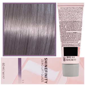 Wella Shinefinity Zero Lift Glaze - profesjonalna farba do włosów, 60ml 05/98 | Jasny Perłowy Srebrzysty Brąz